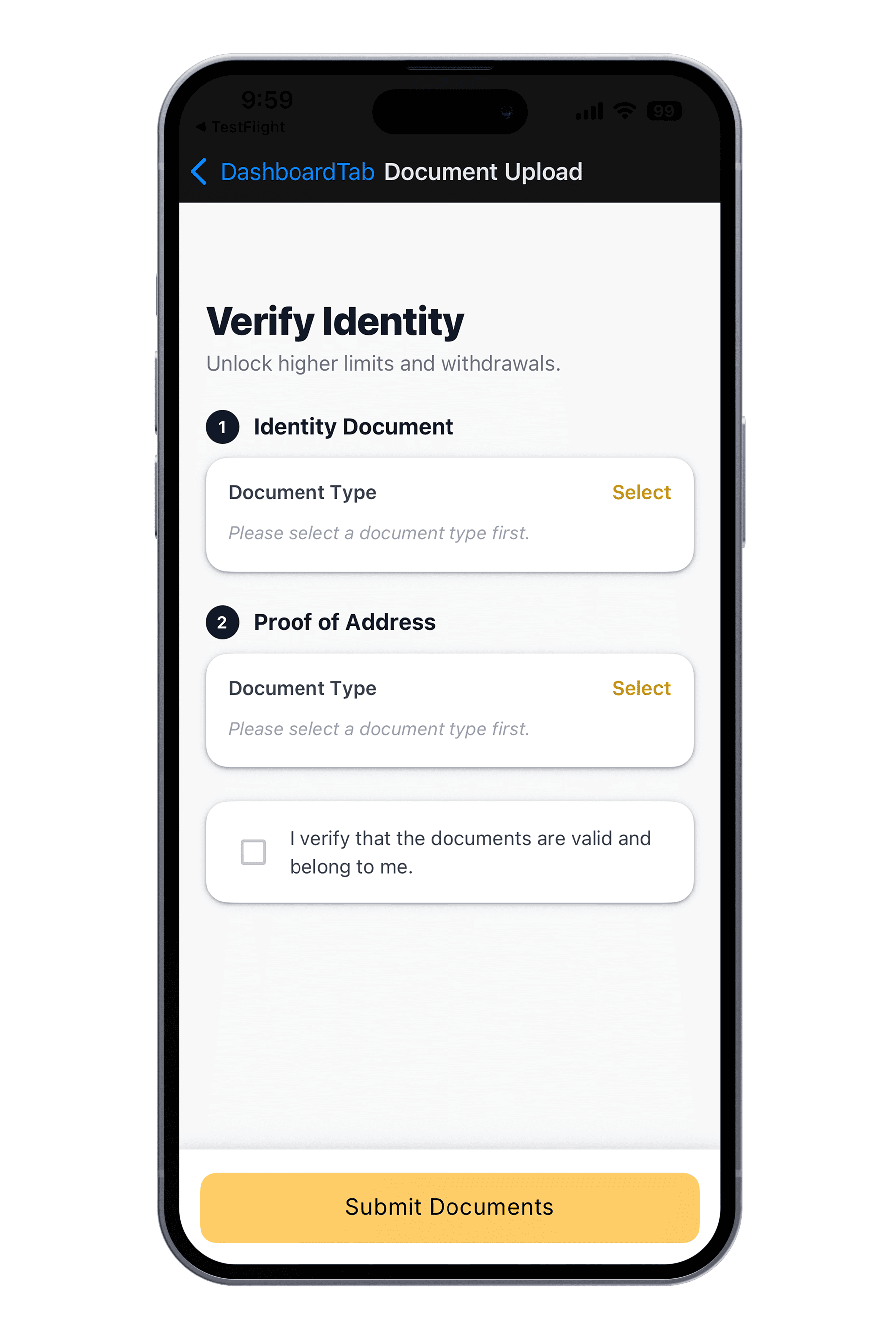 KYC Verification